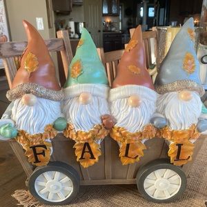 Just in time for fall …The gnome train!!!